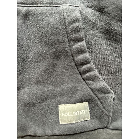 Hollister Blue Full Zip Hoodie Size Medium - Picture 8 of 10